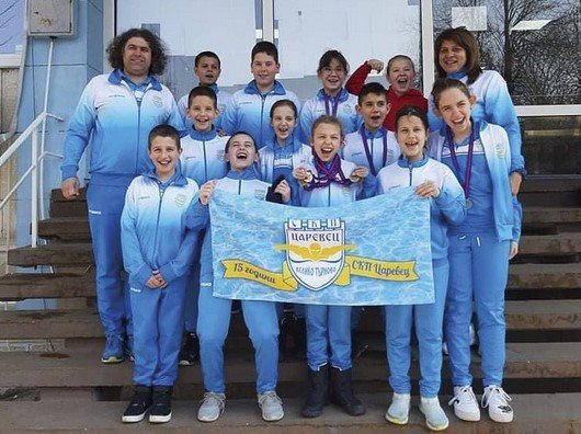 Седем медала спечели СКП “Царевец”
